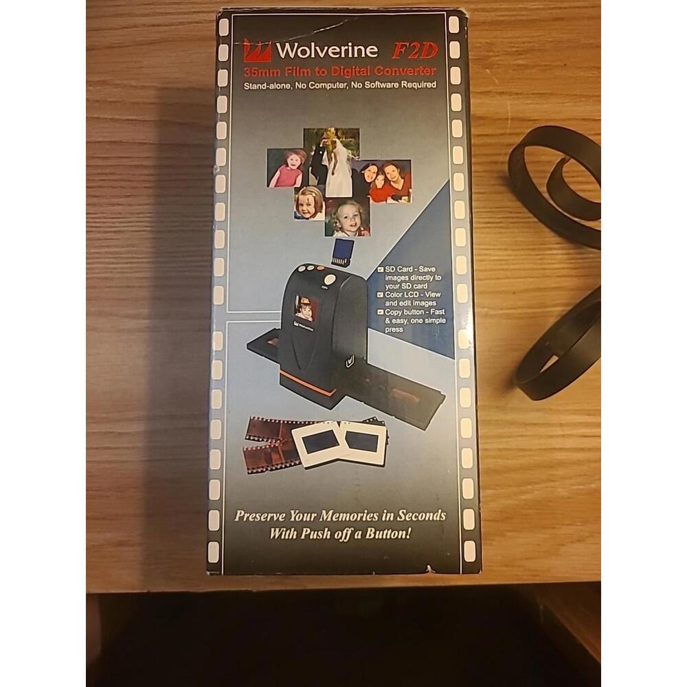 Wolverine Data F2D F2D200 Slide & Film Scanner